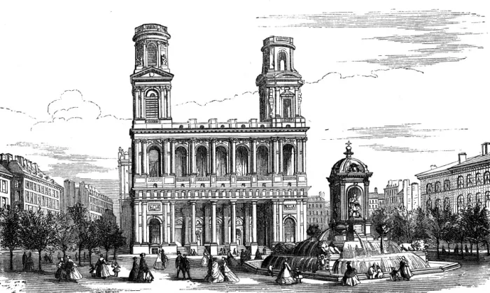 Framed Print : Paris, France - Saint Sulpice Framed Print : Paris, France - Saint Sulpice