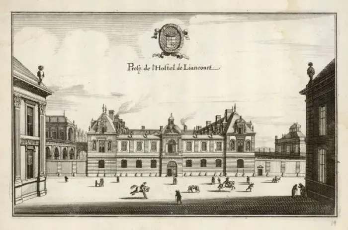 Framed Print : Paris / Hotel Liancourt Framed Print : Paris / Hotel Liancourt
