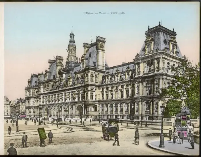Framed Print : Paris / Hotel De Ville Framed Print : Paris / Hotel De Ville