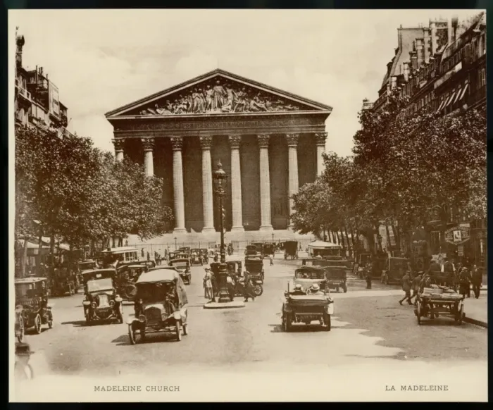 Framed Print : Paris / La Madeleine C1908 Framed Print : Paris / La Madeleine C1908