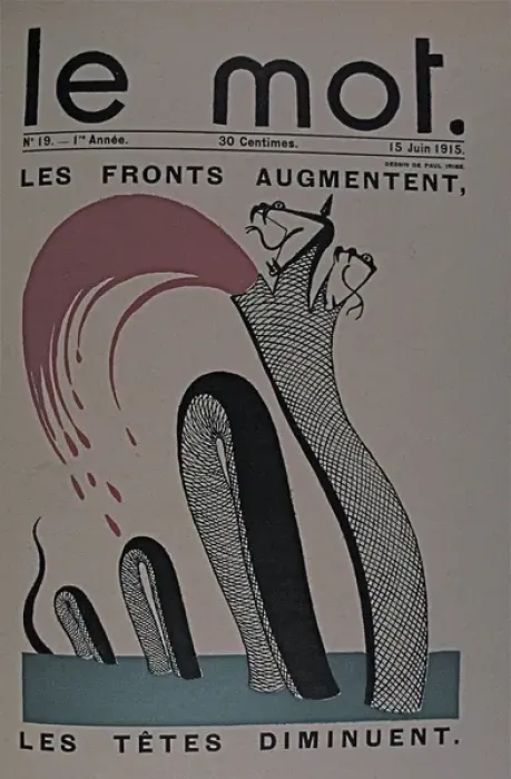 Framed Print : Paris: Le Mot 1914-1915 Bound folio Framed Print : Paris: Le Mot 1914-1915 Bound folio