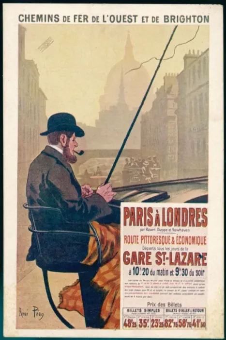 Framed Print : Paris-Londres - 2 Framed Print : Paris-Londres - 2