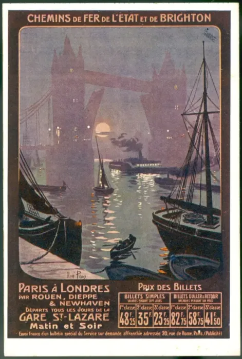Framed Print : Paris-Londres - 4 Framed Print : Paris-Londres - 4