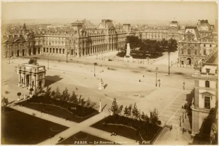 Framed Print : Paris Louvre C19 Framed Print : Paris Louvre C19