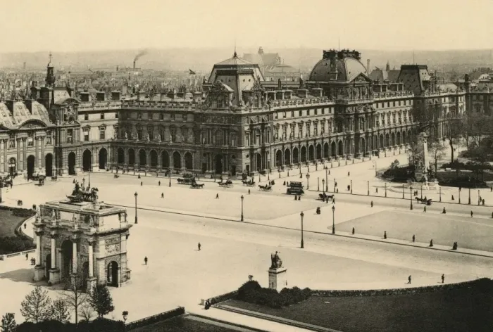 Framed Print : Paris Louvre C19 Framed Print : Paris Louvre C19