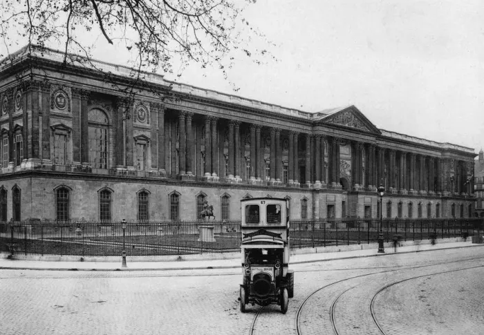 Framed Print : PARIS / LOUVRE C1904 PHOTO Framed Print : PARIS / LOUVRE C1904 PHOTO