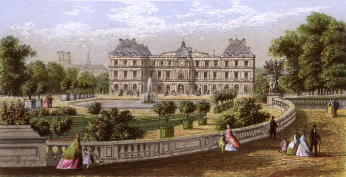 Framed Print : PARIS / LUXEMBOURG PALAIS Framed Print : PARIS / LUXEMBOURG PALAIS