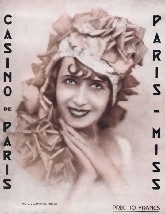 Framed Print : Paris Miss at the Casino de Paris Framed Print : Paris Miss at the Casino de Paris