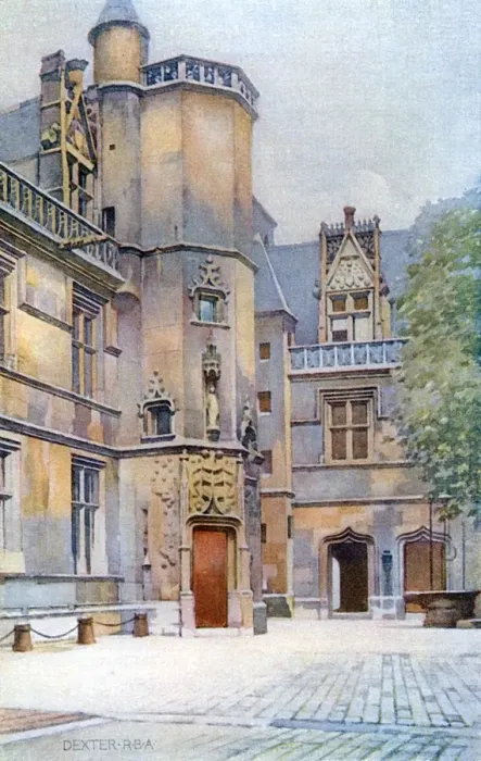 Framed Print : Paris / Musee Cluny 1909 Framed Print : Paris / Musee Cluny 1909