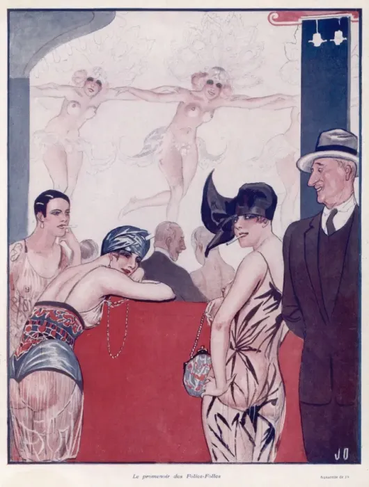 Framed Print : Paris Music Hall / 1927 Framed Print : Paris Music Hall / 1927