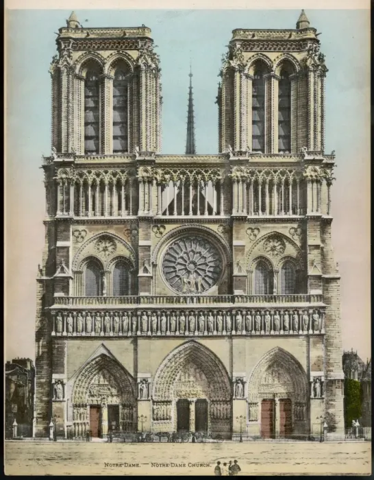 Framed Print : Paris / Notre Dame C1905 Framed Print : Paris / Notre Dame C1905