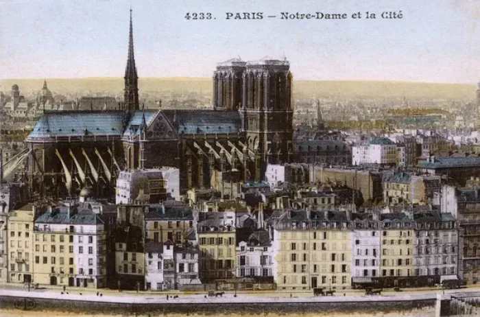 Framed Print : Paris / Notre Dame / Cite Framed Print : Paris / Notre Dame / Cite