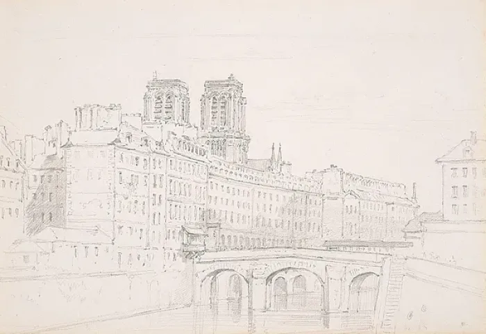 Framed Print : Paris: Notre Dame & Ile de la Cit Framed Print : Paris: Notre Dame & Ile de la Cit