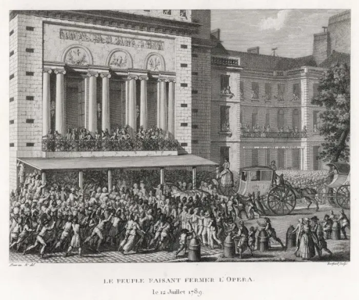 Framed Print : Paris Opera Closed Framed Print : Paris Opera Closed