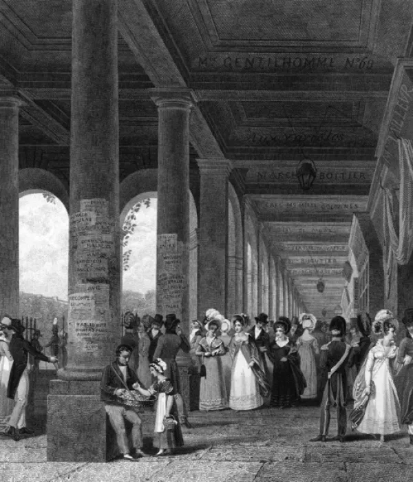Framed Print : Paris Palais Royal Framed Print : Paris Palais Royal
