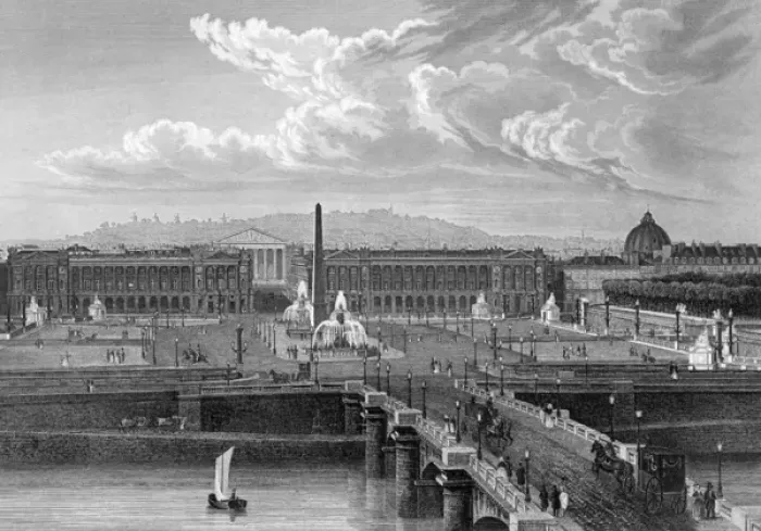 Framed Print : Paris / Place Concorde Framed Print : Paris / Place Concorde