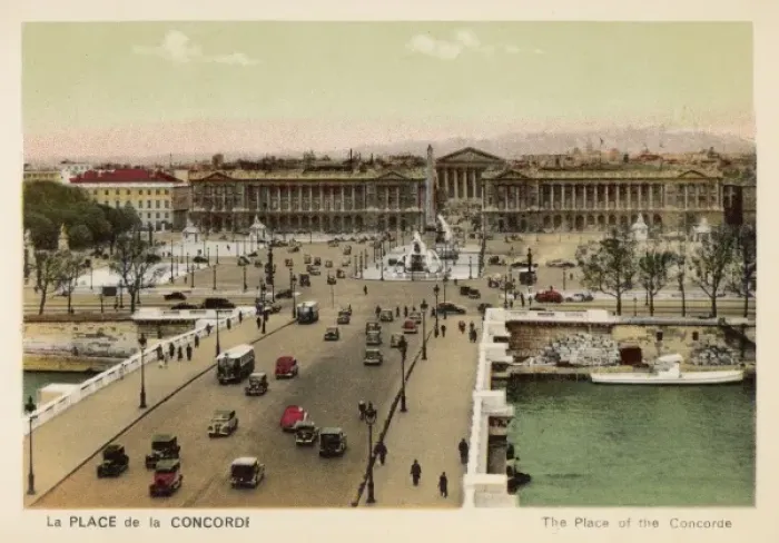 Framed Print : Paris / Place Concorde Framed Print : Paris / Place Concorde