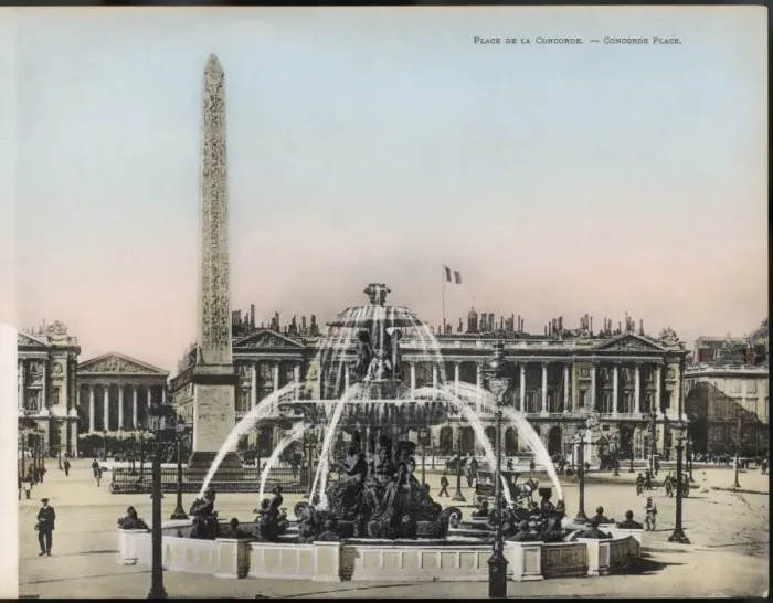 Framed Print : Paris  /  Place Concorde