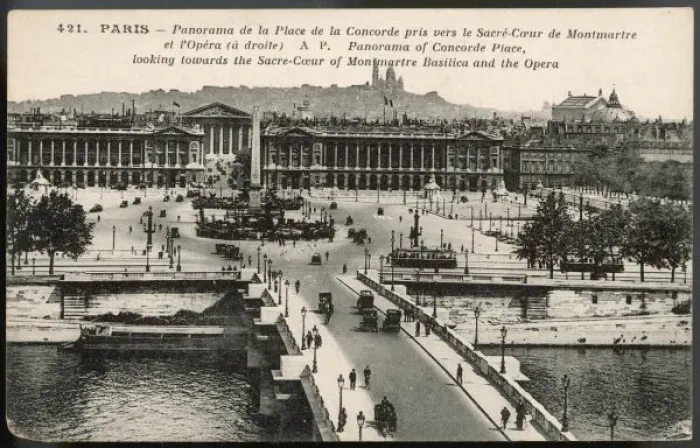Framed Print : Paris / Place Concorde Framed Print : Paris / Place Concorde