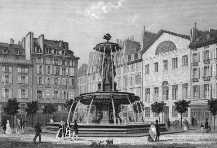 Framed Print : Paris / Place Louvois Framed Print : Paris / Place Louvois