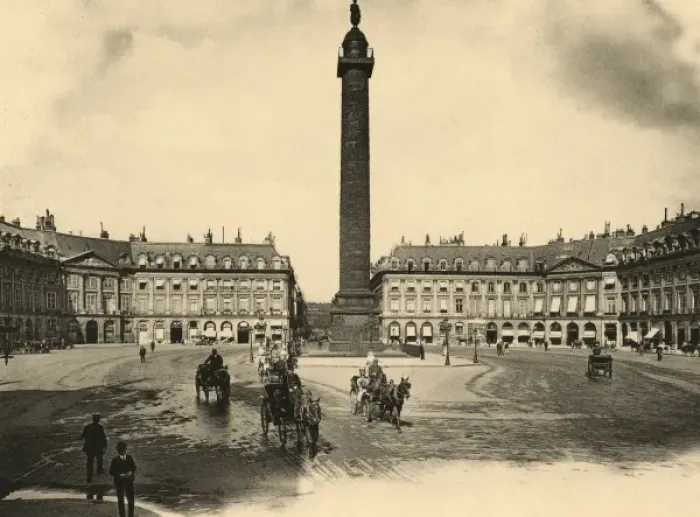 Framed Print : Paris Place Vendome Framed Print : Paris Place Vendome