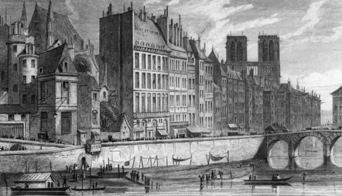 Framed Print : Paris Quai Orfevres Framed Print : Paris Quai Orfevres