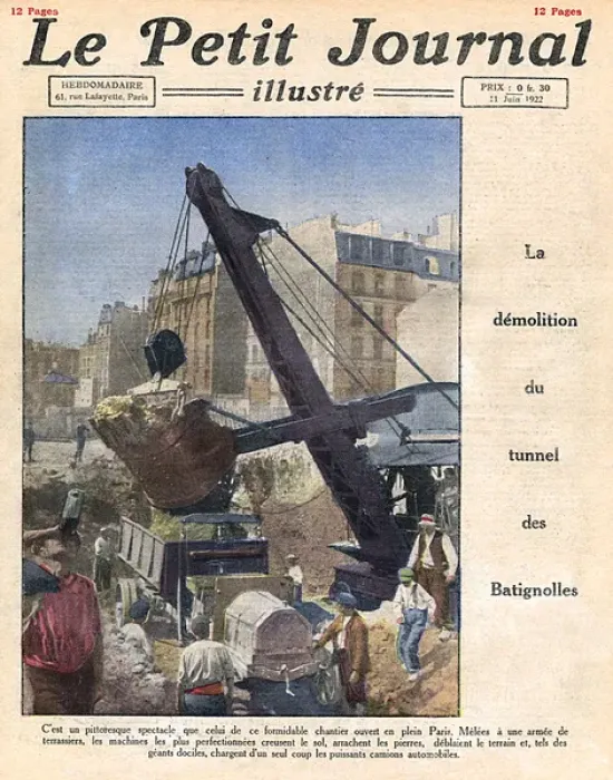Framed Print : Paris / Rebuilding 1922 Framed Print : Paris / Rebuilding 1922