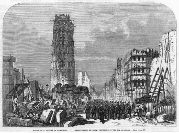 Framed Print : Paris Rebuilding Framed Print : Paris Rebuilding