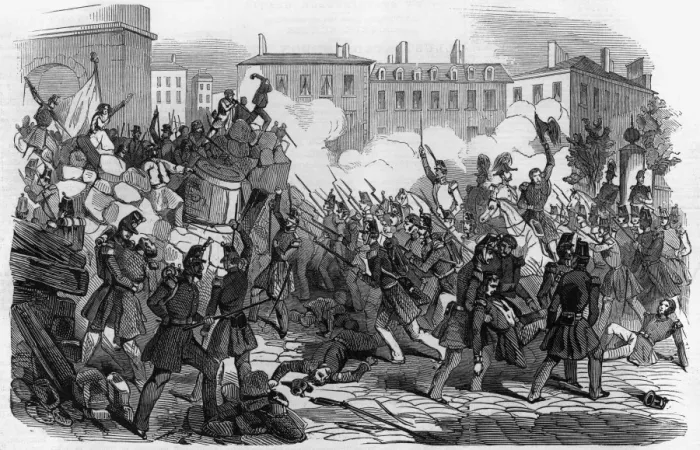 Framed Print : The Paris revolution Framed Print : The Paris revolution