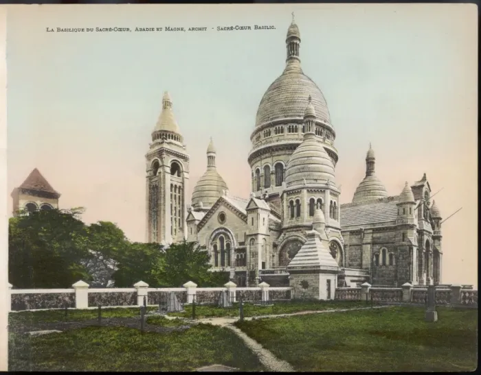 Framed Print : Paris / Sacre Coeur C1905 Framed Print : Paris / Sacre Coeur C1905