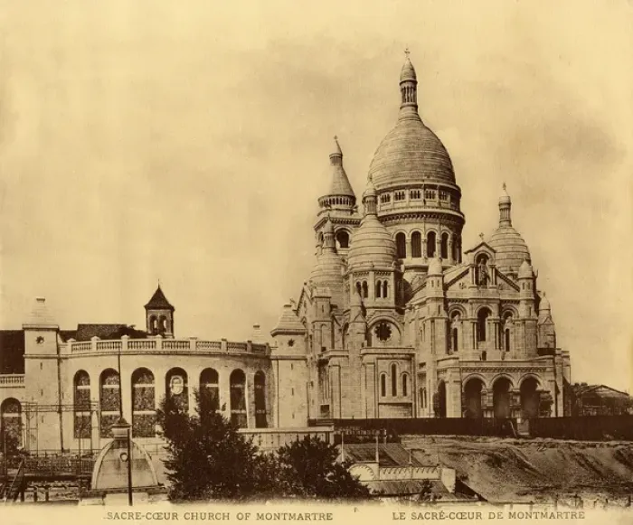 Framed Print : Paris / Sacre Coeur C1908 Framed Print : Paris / Sacre Coeur C1908