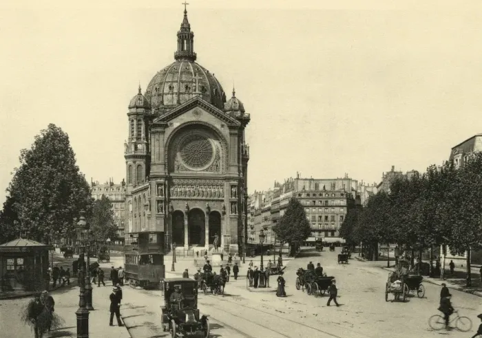 Framed Print : Paris Saint-Augustin Framed Print : Paris Saint-Augustin