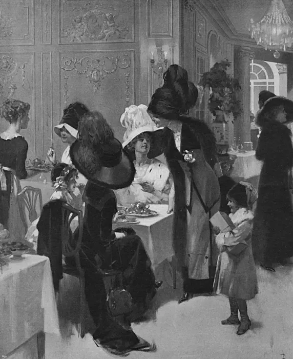 Framed Print : A Paris Salon De Framed Print : A Paris Salon De