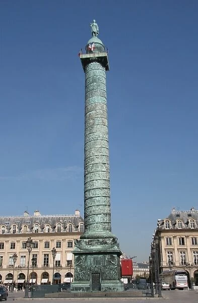 Paris. Vendome Square. 1687-1720. At the center, the Column