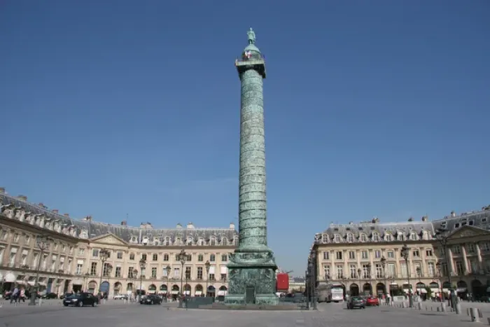 Framed Print : Paris. Vendome Square. 1687-1720. At the center, the Column Framed Print : Paris. Vendome Square. 1687-1720. At the center, the Column