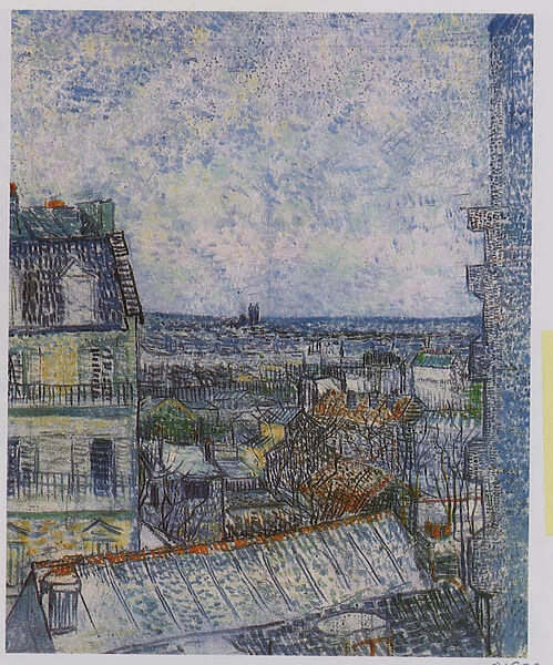 Paris Window View Date: 1887
