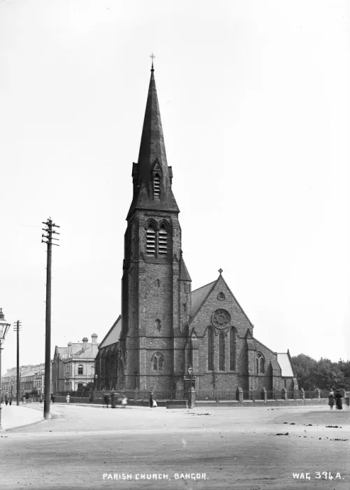Framed Print : Parish Church, Bangor Framed Print : Parish Church, Bangor