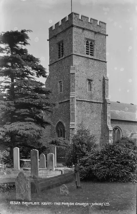 Framed Print : The Parish Church of Bromley Framed Print : The Parish Church of Bromley