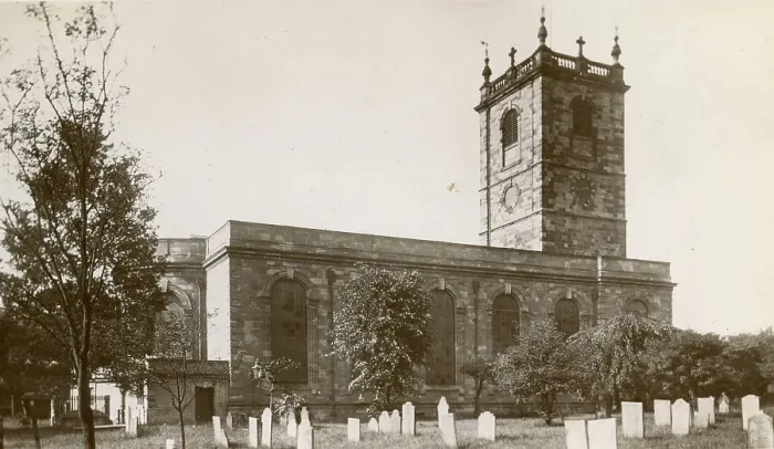 Framed Print : Parish Church, Burton Framed Print : Parish Church, Burton