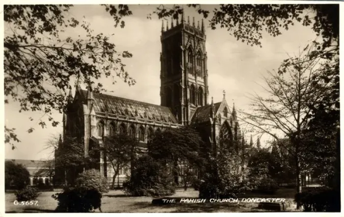 Framed Print : Parish Church, Doncaster, Yorkshire Framed Print : Parish Church, Doncaster, Yorkshire