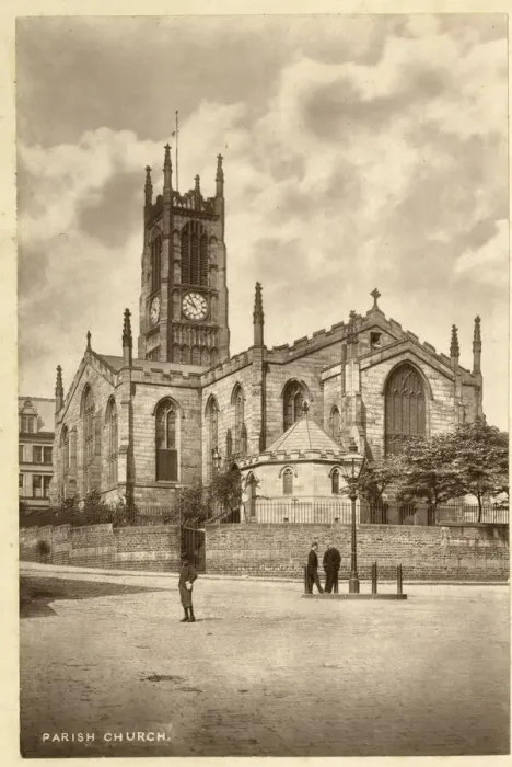 Framed Print : Parish Church, Huddersfield, Yorkshire
