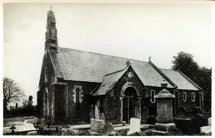 Framed Print : Parish Church, Llanfabon, Glamorgan Framed Print : Parish Church, Llanfabon, Glamorgan
