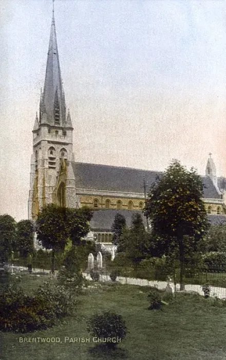 Framed Print : Parish Church St. Thomas of Canterbury, Brentwood, Essex Framed Print : Parish Church St. Thomas of Canterbury, Brentwood, Essex