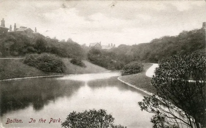 Framed Print : The Park, Bolton, Lancashire Framed Print : The Park, Bolton, Lancashire