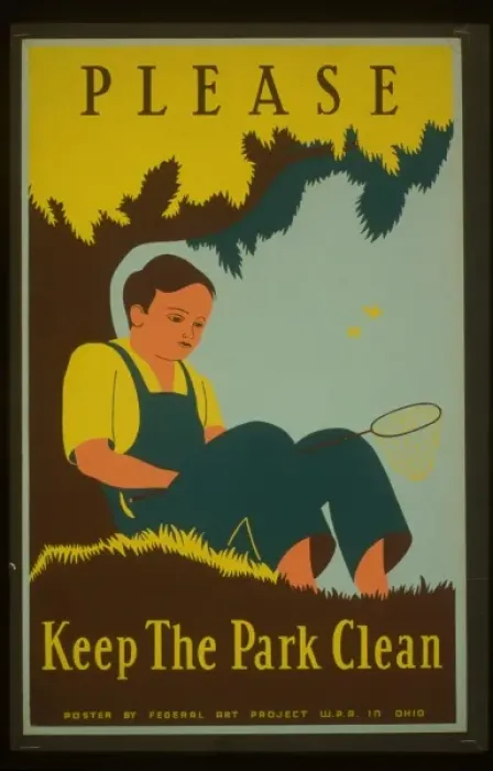 Framed Print : Please keep the park clean Framed Print : Please keep the park clean