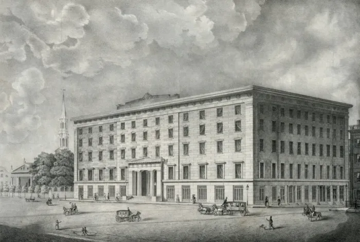 Framed Print : Park Hotel. On Broadway, Barclay & Vesey-St s. New York Framed Print : Park Hotel. On Broadway, Barclay & Vesey-St s. New York