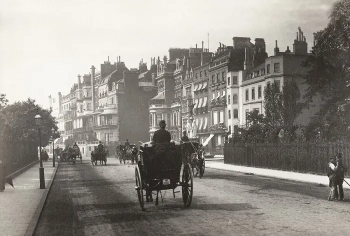 Framed Print : Park Lane, London Framed Print : Park Lane, London
