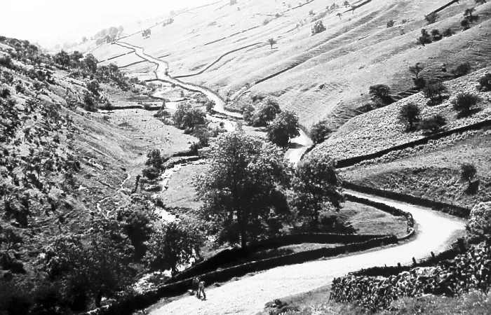 Framed Print : Park Rash, Kettlewell in the 1930s Framed Print : Park Rash, Kettlewell in the 1930s