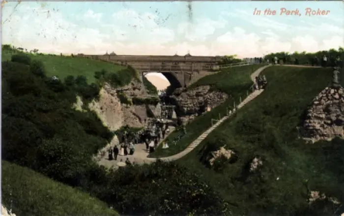 Framed Print : The Park, Roker, County Durham Framed Print : The Park, Roker, County Durham