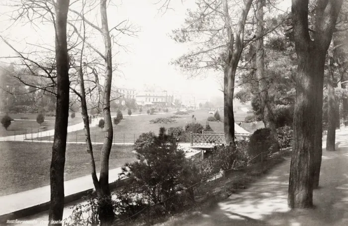 Framed Print : Park view, Bournemouth, England